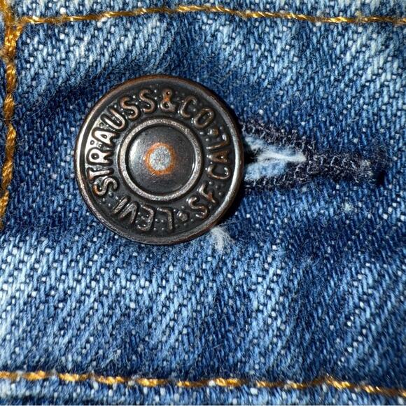 Levi's VINTAGE Orange Tab 519 - 0217 Straight Leg Jeans Men's Size 36x30 - Picture 4 of 8